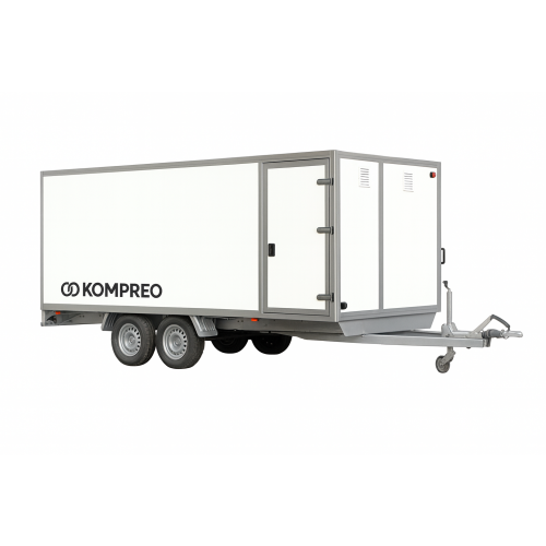 Heizzentrale mobile Heizstation im Anhänger 530KW 
