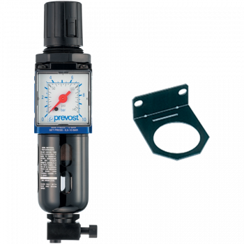 Prevost Filterregler ALTO 1 - Filterregler mit Manometer und Befestigung 1/4"