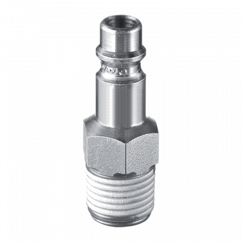Prevost Druckluft Stahl - Stecknippel mit konischem Außengewinde 1/2"